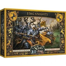 Baratheon Stag Knights A Song Of Ice &amp; Fire Asoiaf Miniatures Cmon - £40.95 GBP