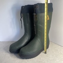 Ducks Unlimited Rocky Boots Men Sz 8 removable lining 16” tall green *READ - £21.53 GBP