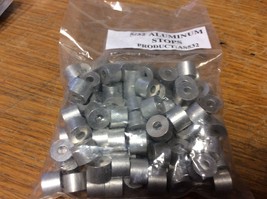 5/32&quot; Aluminum Cable Stops / Tips (LOT OF 20) NEW sale - £10.53 GBP