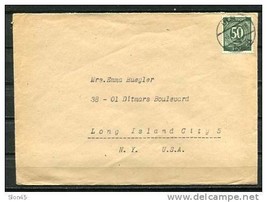 Germany/Allied Occ. 1947Cover sent to USA Mi 932  (EF) - £6.99 GBP
