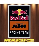 KTM RED BULL RACING 8&quot; x 12&quot; Aluminum Metal Wall Sign Garage Man Cave To... - £14.22 GBP