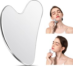 Stainless Steel Gua Sha Facial Tools, Tighten Skin Massage Guasha Beauty... - $332.75 MXN