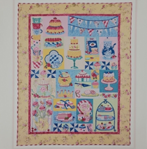 Princess Tea Party Quilt Pattern The Vintage Spool Verna Mosquera 54” x ... - £18.05 GBP