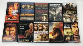 Lot Of 10 Military &amp; War Movies Dv Djarhead Hurt Locker War Horse Rescue Dawn + - £26.21 GBP