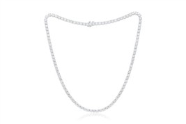 Diana M Jewels 5.45 cts lab grown diamond tennis necklace size One Size - €2.755,98 EUR