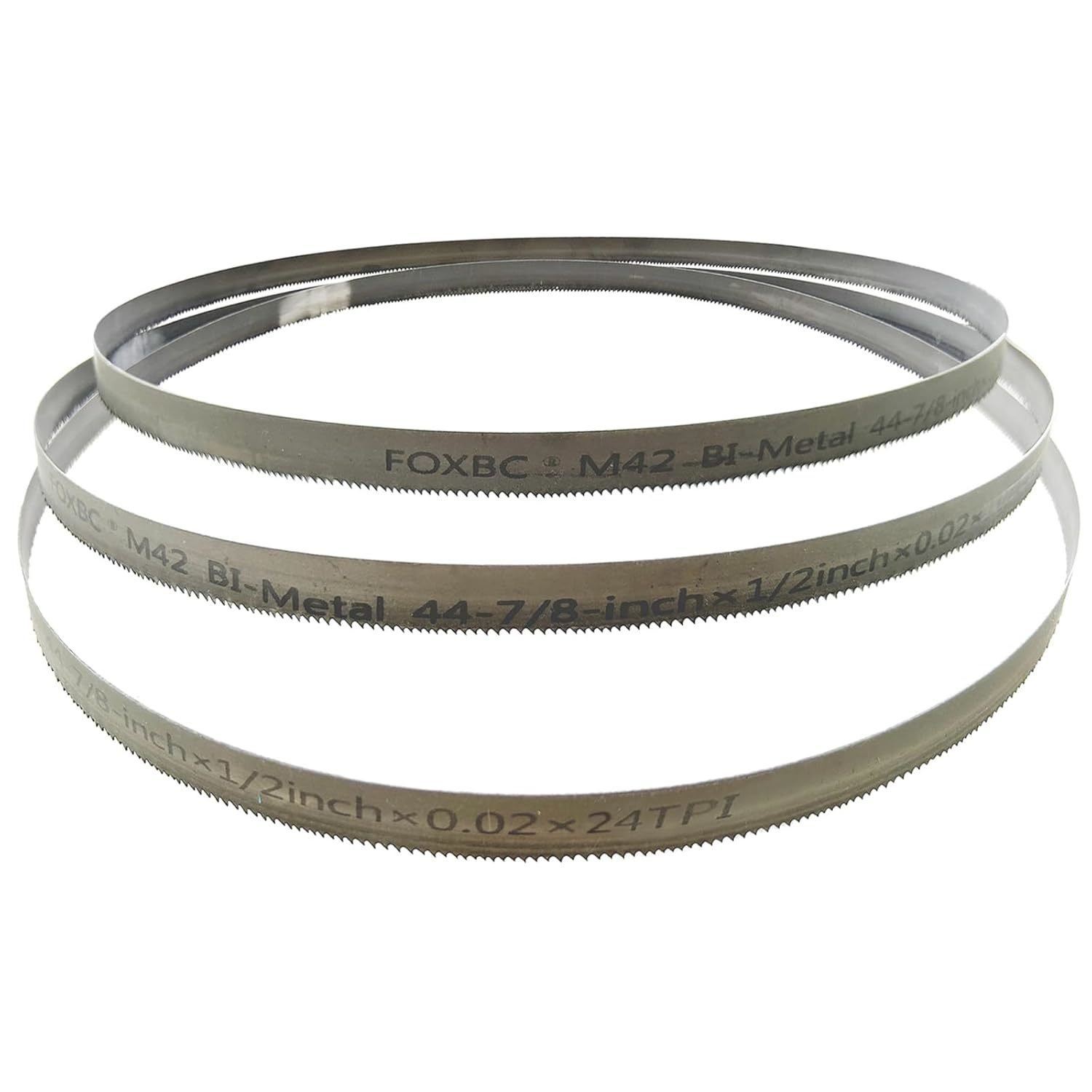 Foxbc 44-7/8-Inch Bandsaw Blades 24 Tpi, 44-7/8&quot; X 1/2&quot; X .020&quot;,, Pack - $32.92