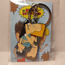 Beavis and Butthead In A Box Keychain Official Cartoon Collectible Metal Keyring - £13.06 GBP