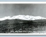 RPPC Ruby Mountains From Wells Nevada NV UNP Postcard N6 - $10.20