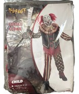 Spirit Halloween Cursed Clown Costume Childrens Medium Creepy Killer IT ... - $444.01 MXN