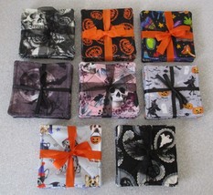 Halloween Coaster Sets of 6 - 4&quot; Squares - £5.41 GBP