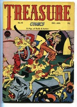 Treasure #10 1947-Prize-Esoteric Golden-Age-Jack Kirby/Joe Simon art - £278.43 GBP