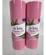 (2) St. Ives Cleansing Stick Pink Rose Water &amp;  Bamboo Hydrate  1.59 oz - £5.49 GBP