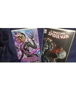 2)2024 THE AMAZING SPIDER-MAN # 50 TRADE DRESS VARIANTS/RARE/OUTSTANDING... - $479.96 MXN