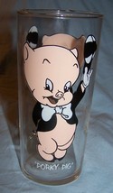 1973 Pepsi Porky Pig Drinking Glass-White Lettering-Warner Bros-Lot 19 - £11.12 GBP