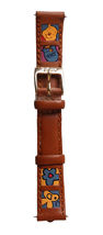 Disney Winnie the Pooh Squares leather Honey Flower Bee 14mm watchband D... - $8.95