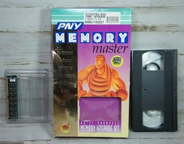 Vtg PNY 72 Pin PC Memory Card 322006 w/ Memory Master Box and Video Tape... - $14.19