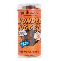 Polka Dog Wonder Nuggets Peanut Butter Mini 2.5oz. - £6.29 GBP