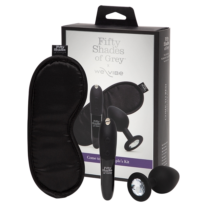 Fifty Shades of Grey X We-Vibe Come To Bed Couples Kit-Black