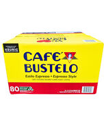 Café Bustelo Coffee Espresso Style K-Cups Dark Roast 80 Count EXP 11/2026 - $78.84 CAD