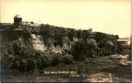 RPPC Old Wall Manila Philippines UNP Unused Artura Postcard 1910s - £7.10 GBP