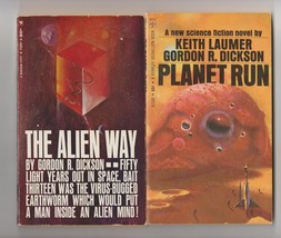 Gordon Dickson The Alien Way &amp; Planet Run (with Keith Laumer) 1960s 1sts - £15.72 GBP