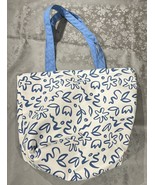 Handmade Shopping Bag/Farmer’s Market Tote Reversible/Reusable Tote 15” ... - £10.31 GBP