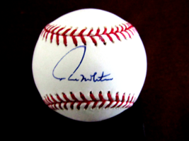 PAUL MOLITOR MILWAUKEE BREWERS TWINS BLUE JAYS SIGNED AUTO OML BASEBALL JSA - $118.79
