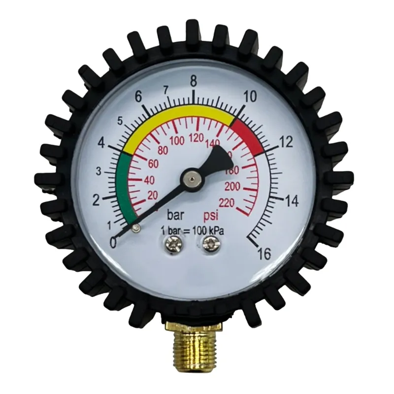 Tire Pressure Gauge 0-220psi Professional Accuracy Heavy Duty Air Pressure Gauge - £78.58 GBP