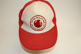 Vintage 1982 World’s Fair. Knoxville, TN Patch Snap-Back Trucker Hat Int... - £7.87 GBP