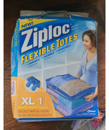 Ziploc Flexible Tote XL Storage Durable Flexible Stackable Heavy Duty 10... - $8.99