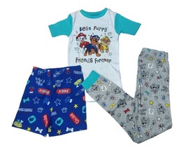 nickelodeon paw patrol 3-piece cotton sleepwear set - $19.80