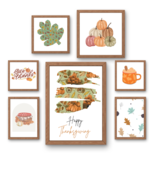 Thanksgiving Gallery Wall Art - $10.50