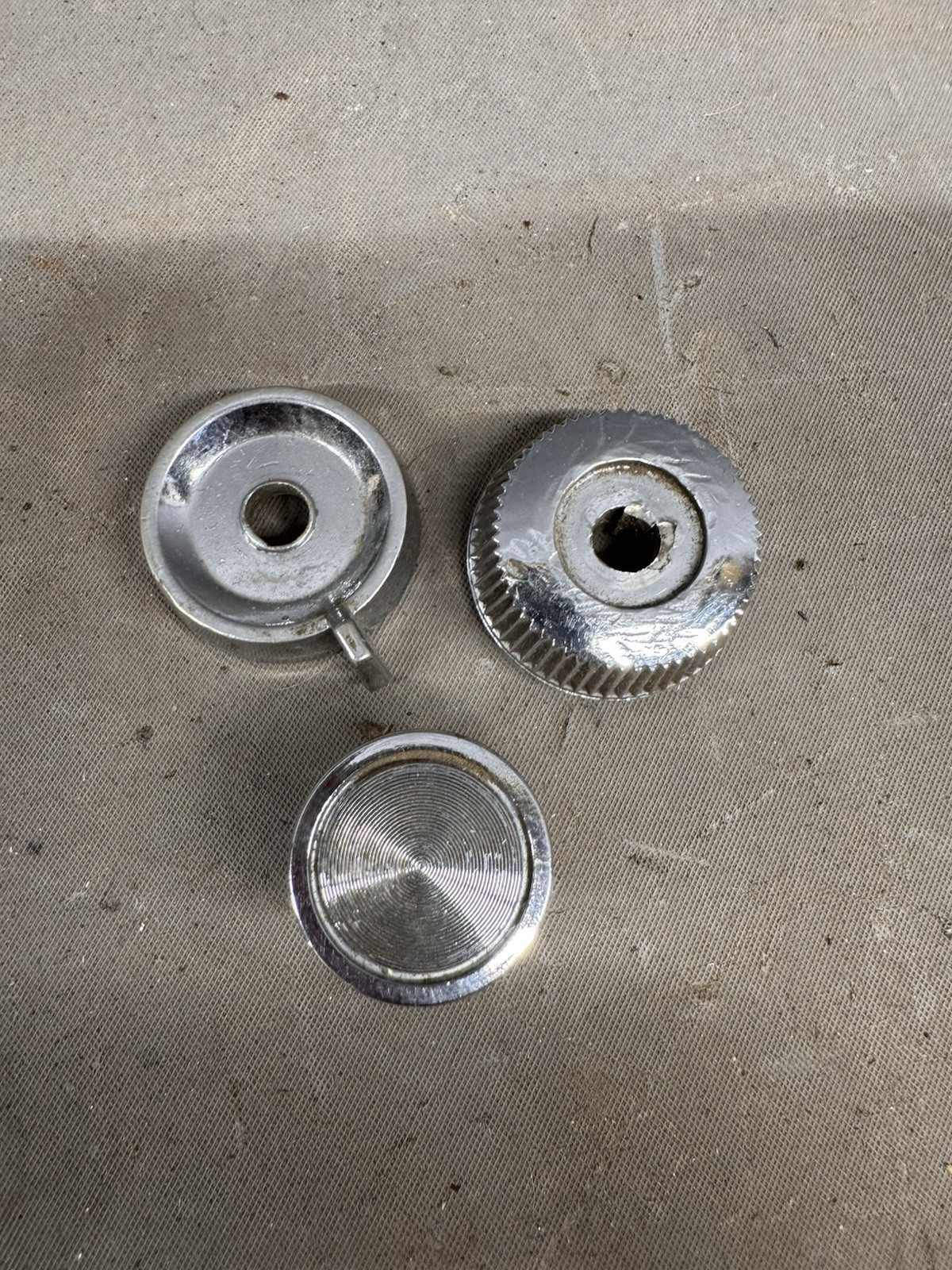 1965 1966 Chevy Impala Chevelle Belair Biscayne Dash Radio Knob Button D... - $23.05