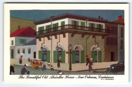 Old Absinthe House Building New Orleans Louisiana Signed A. Kronengold - $10.80