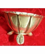 Antique .6 oz 900 m &quot;Coin&quot; Silver Espresso Cup with Coffee Bean Feet. Sa... - £38.23 GBP