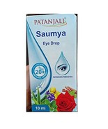 Patanjali Ayurvedic Herbal SAUMYA Eyedrops 10ml (pack of 4) - $11.62