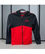 Under Armour Loose Fit Cold Gear Full-Zip Hoodie SIZE Youth Medium red  ... - €16,95 EUR