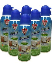 Falcon Dust-Off Compressed Air Duster Canned Electronics Cleaner 12oz x 6 Pack - £31.76 GBP