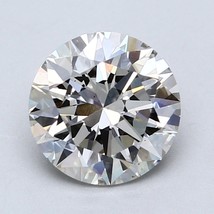 1.08 Ct Round Cut IGI Certified Lab Grown CVD Diamond F Color VVS2 Clari... - $384.00