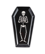 Halloween Earthenware Coffin Shaped Serving Tray, 12.12 in X 7.04 In, by - $416.56 MXN
