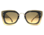 Miu Sunglasses SMU 04B NAI-0A3 Tortoise Square Frames with Brown Lenses - $157.76