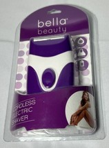 bella® beauty CORDLESS ELECTRIC SHAVER MODEL #YD-419 - $23.27