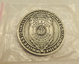 Arkansas Game &amp; Fish Commission Challenge Coin wildlife officer association NOS - £30.44 GBP