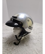 VTG Fulmer Chrome Motorcycle Helmet Unbranded Harley Davidson Chopper Re... - £25.20 GBP
