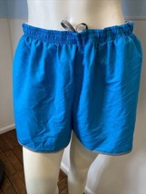 Reebok Turquoise and White Play Dry Athletic Shorts Size XL - £7.46 GBP