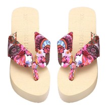 2021 New Summer Soft Women Wee Sandals Bohemia Flip Flops Flat Platform Slippers - £16.45 GBP
