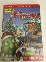 Hermie &amp; Friends-A Fruitcake Noël Dvd-Max Lucado Kids-Tested-Rare-Ships N24 - £7.88 GBP