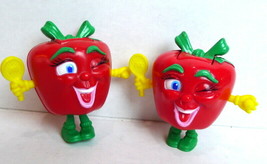 Apple Transformer Essential Food Group Fruit 1993 Happy Meal Toy  Lot of 2 - £6.22 GBP