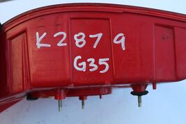 2003-2006 INFINITI G35 SEDAN LH DRIVER'S SIDE REAR TAIL LIGHT LAMP K2879 image 2