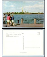 RUSSIA Postcard - Leningrad, View Of The Peter &amp; Paul Fortress M28 - $4.12 CAD